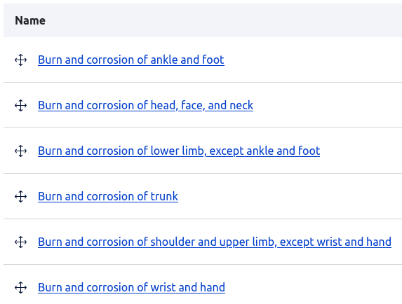 Drupal taxonomy list only shows term names, without any field values