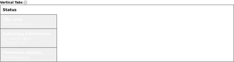 Form tips link color applies to vertical tabs