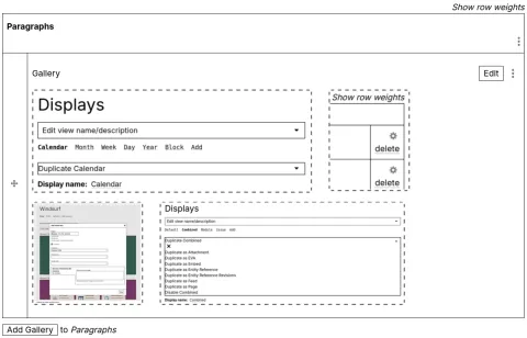Paragraphs preview example