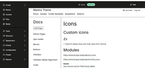 xNavigation with blackstone theme